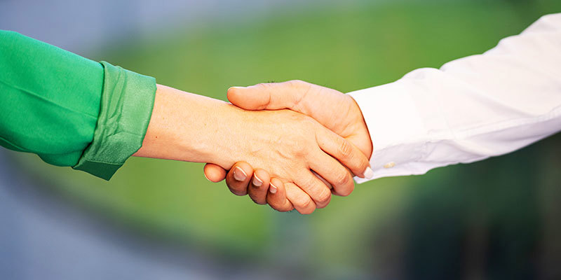 Office Handshake 800X400